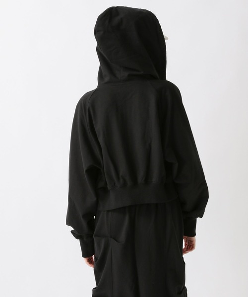 FOREVER 21（フォーエバー トゥエンティーワン）の「【2025SS】裏毛ジップフーディー（パーカー・レディース・グレー/ブラック・FREE）」の9枚目の写真