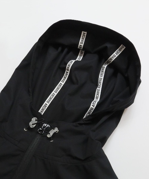 archivio(アルチビオ)の「<MENS>フード付き撥水プルブルゾン(ブルゾン・メンズ・ブラック・M/L/LL)」の5枚目の写真