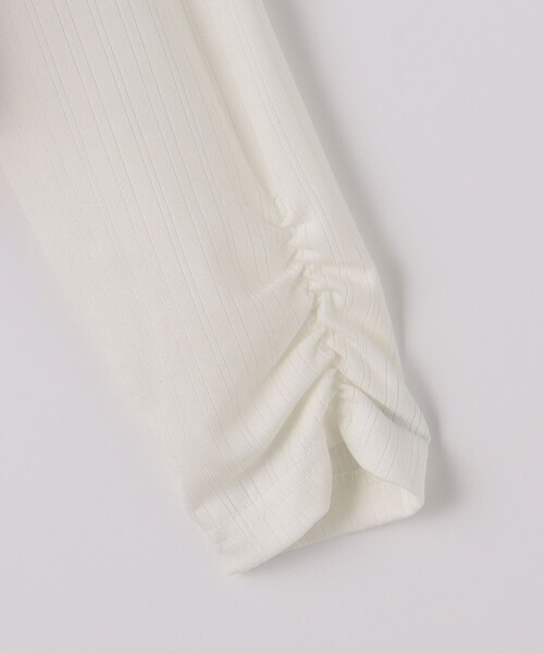 green label relaxing(グリーンレーベルリラクシング)の「ジャカードキャミ+ロンTセット / キッズ 100cm-130cm(Tシャツ/カットソー・キッズ・ライム/ライラック・130cm/100cm/110cm/120cm)」の16枚目の写真