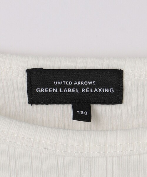 green label relaxing(グリーンレーベルリラクシング)の「ジャカードキャミ+ロンTセット / キッズ 100cm-130cm(Tシャツ/カットソー・キッズ・ライム/ライラック・130cm/100cm/110cm/120cm)」の11枚目の写真