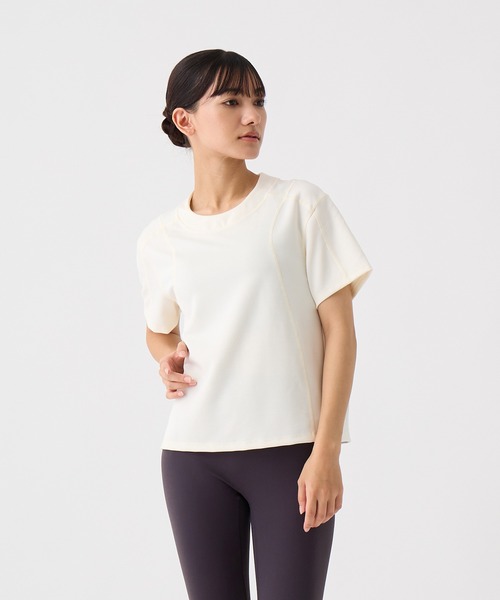 短袖カットソー 楽天市場】Tシャツ レディース トップス スラッシュネック 肩