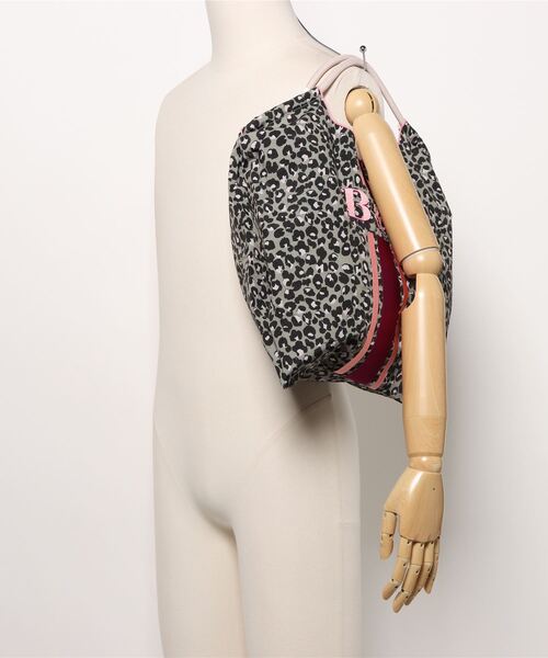 Scrap Book（スクラップブック）の「◆WEB限定 展開◆【Ball&Chain】LEOPARD LINE（エコバッグ/サブバッグ・レディース・グレー系その他/ベージュ系その他・FREE）」の6枚目の写真