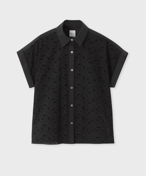 Paul Smith（ポールスミス）の「ウィメンズ コットンレース 半袖シャツ