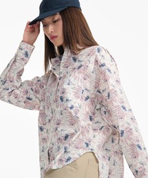 AIGLE | オールオーバーリバティープリントロングスリーブシャツ サイドスリット(シャツ/ブラウス)