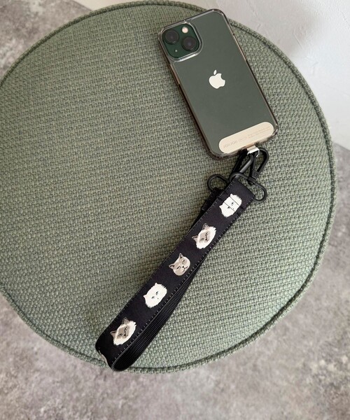 fredy emue（フレディエミュ）の「【Jolie Joli/ジョリジョリ】ジャガードマルチストラップ S（その他小物・レディース・グリーン/ピンク/ブラック系その他3/ライトブルー/ブラック・FREE）」の12枚目の写真