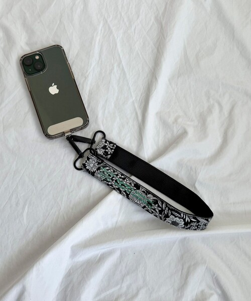 fredy emue（フレディエミュ）の「【Jolie Joli/ジョリジョリ】ジャガードマルチストラップ S（その他小物・レディース・グリーン/ピンク/ブラック系その他3/ライトブルー/ブラック・FREE）」の13枚目の写真