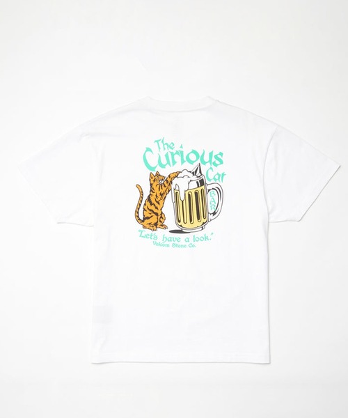 VOLCOM(ボルコム)の「VOLCOM/ボルコム 半袖Tシャツ バックプリント A5212559(Tシャツ/カットソー・メンズ・ホワイト/ブラック・M/L/XL)」の1枚目の写真