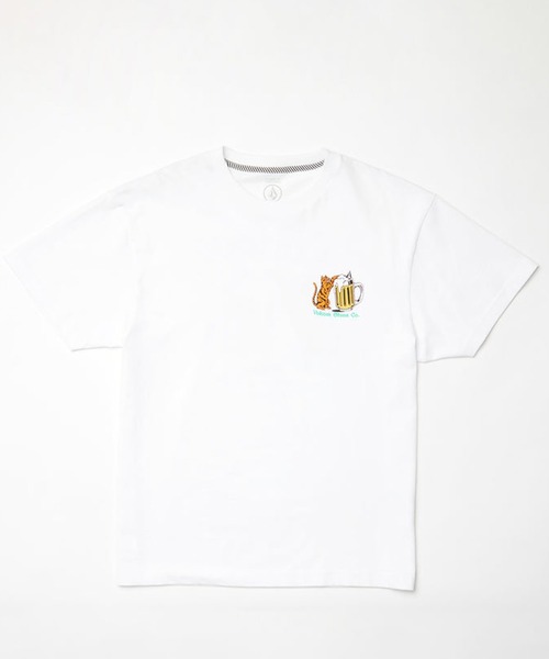 VOLCOM(ボルコム)の「VOLCOM/ボルコム 半袖Tシャツ バックプリント A5212559(Tシャツ/カットソー・メンズ・ホワイト/ブラック・M/L/XL)」の6枚目の写真