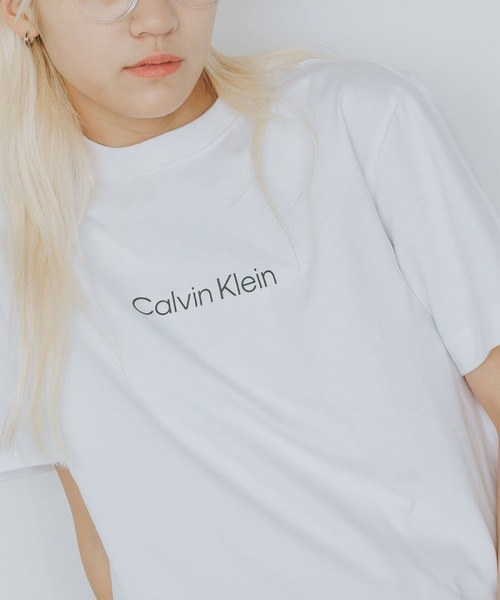 セール】Calvin Klein/カルバンクライン SS RLXD STANDARD LOGO