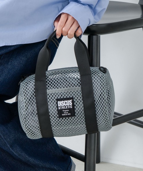 セール】【DISCUS/ディスカス】メッシュ2WAYミニボストンバッグ
