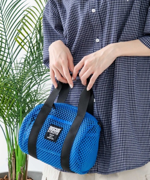 DISCUS(ディスカス)の「【DISCUS/ディスカス】メッシュ2WAYミニボストンバッグ(ショルダーバッグ・レディース・パープル/ブラック/カーキ/グレー/ブルー・FREE)」の19枚目の写真