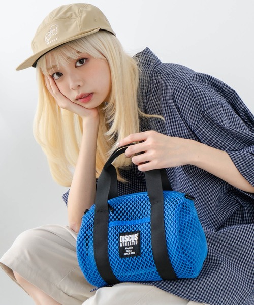 セール】【DISCUS/ディスカス】メッシュ2WAYミニボストンバッグ