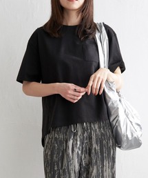 コットンUSA半袖ポケットTシャツ