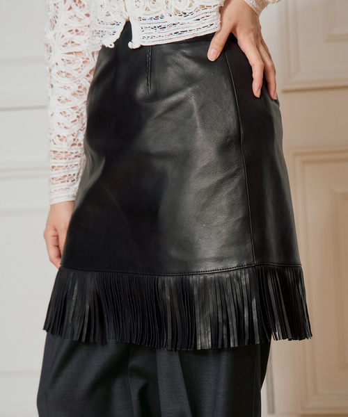 試着のみ新品 IENA LA BOUCLE フラワープリントパネルスカート 34 IENA LA BOUCLE（イエナラブークル）の「IENA LA BOUCLE
