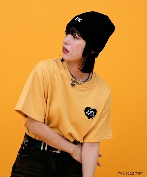 PAGEBOY（ページボーイ）の「【ケアベア×PAGEBOY】アソートミニウラケ（Tシャツ/カットソー・レディース・ピンク/ブルー系その他2/ブラック/オレンジ/ネイビー/オフホワイト・FREE）」の6枚目の写真