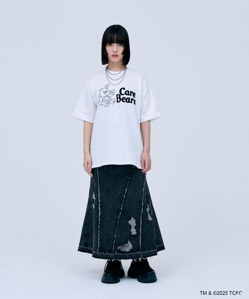 PAGEBOY（ページボーイ）の「【ケアベア×PAGEBOY】アソートミニウラケ（Tシャツ/カットソー・レディース・ピンク/ブルー系その他2/ブラック/オレンジ/ネイビー/オフホワイト・FREE）」の11枚目の写真