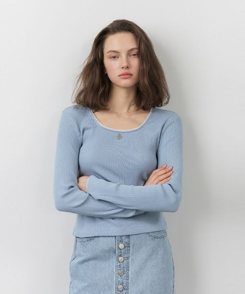 CITYBREEZE（シティブリーズ）の「SQUARE NECKLINE COLOR BLOCK
