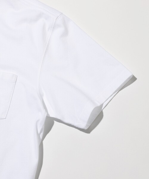 Barbour（バブアー）の「Barbour/バブアー 別注 ポケット 刺繍 Tee（Tシャツ/カットソー・メンズ・グリーン/ホワイト/ブラック・40/38/42）」の20枚目の写真