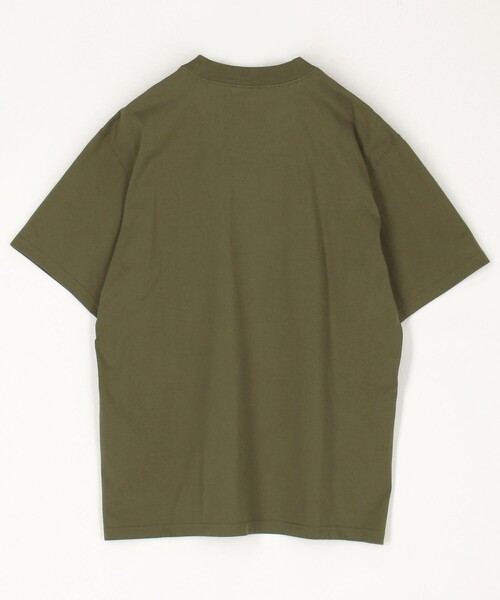 Barbour（バブアー）の「Barbour/バブアー 別注 ポケット 刺繍 Tee（Tシャツ/カットソー・メンズ・グリーン/ホワイト/ブラック・40/38/42）」の10枚目の写真