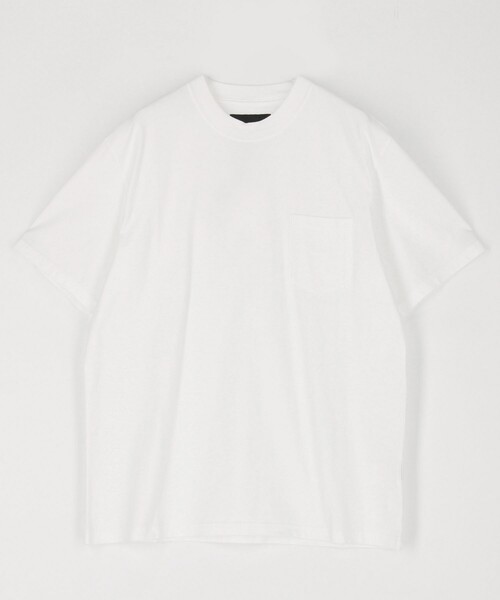 Barbour（バブアー）の「Barbour/バブアー 別注 ポケット 刺繍 Tee（Tシャツ/カットソー・メンズ・グリーン/ホワイト/ブラック・40/38/42）」の5枚目の写真