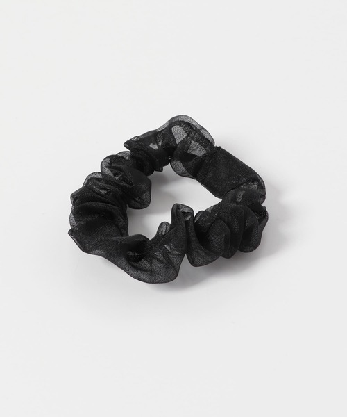 URBAN RESEARCH Sonny Label（アーバンリサーチサニーレーベル）の「チュールミニシュシュ（ヘアゴム・レディース・ベージュ/ブラック・ONE）」の5枚目の写真