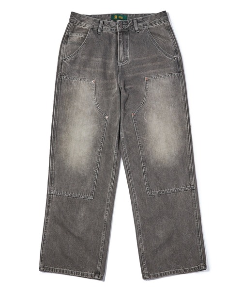 Noen(ノエン)の「ウォッシュドダブルニーデニムパンツ(デニムパンツ・メンズ・ブラック・MEDIUM/LARGE)」の16枚目の写真