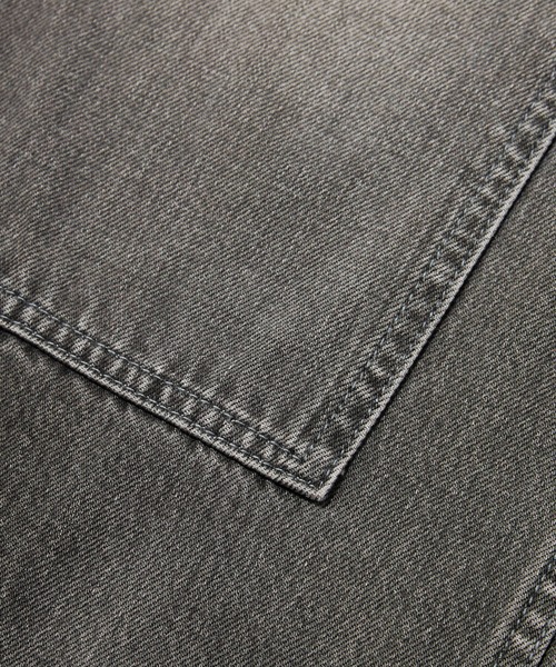 Noen(ノエン)の「ウォッシュドダブルニーデニムパンツ(デニムパンツ・メンズ・ブラック・MEDIUM/LARGE)」の11枚目の写真