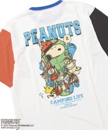 KRIFF MAYER | 【接触冷感・吸水速乾】スヌーピープリントT(寝袋)(Tシャツ/カットソー)