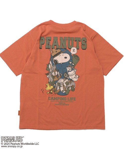 KRIFF MAYER（クリフメイヤー）の「【接触冷感・吸水速乾】スヌーピープリントT(寝袋)（Tシャツ/カットソー・メンズ・オフホワイト/ブルー/チャコール/レッド/カラフル・MEDIUM/LARGE/X-LARGE）」の14枚目の写真