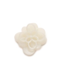 crocs Blooming White Flower 1 / クロックス ブルーミング ホワイト フラワー 1