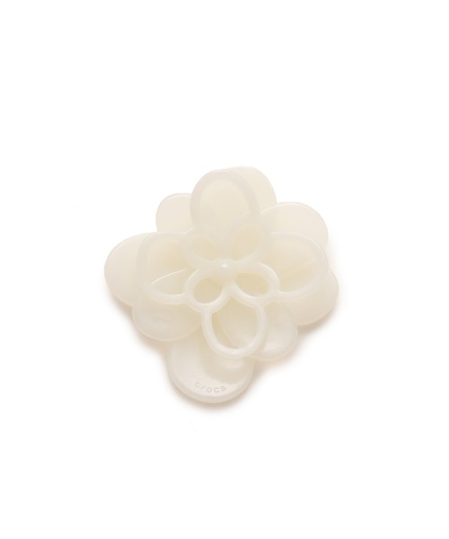 atmos(アトモス)の「crocs Blooming White Flower 1 / クロックス ブルーミング ホワイト フラワー 1(シューズアクセサリー・レディース・ホワイト・FREE)」の1枚目の写真