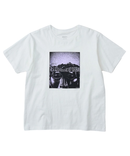RVCA(ルーカ)の「RVCA メンズ 【KENTO】 VISIT YOUR DREAM Tシャツ 【2025年春夏モデル】/ルーカフロントプリント半袖Tシャツ(Tシャツ/カットソー・メンズ・ブラック/オフホワイト・SMALL/MEDIUM/LARGE/X-LARGE)」の10枚目の写真