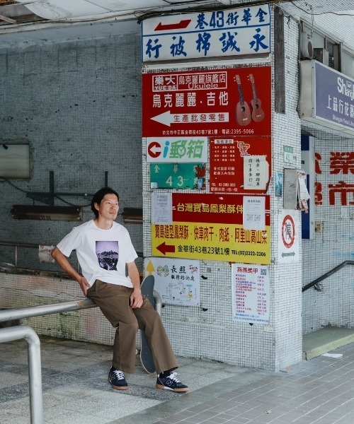 RVCA(ルーカ)の「RVCA メンズ 【KENTO】 VISIT YOUR DREAM Tシャツ 【2025年春夏モデル】/ルーカフロントプリント半袖Tシャツ(Tシャツ/カットソー・メンズ・ブラック/オフホワイト・SMALL/MEDIUM/LARGE/X-LARGE)」の8枚目の写真