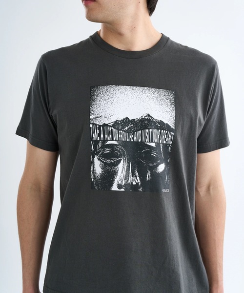 RVCA(ルーカ)の「RVCA メンズ 【KENTO】 VISIT YOUR DREAM Tシャツ 【2025年春夏モデル】/ルーカフロントプリント半袖Tシャツ(Tシャツ/カットソー・メンズ・ブラック/オフホワイト・SMALL/MEDIUM/LARGE/X-LARGE)」の21枚目の写真