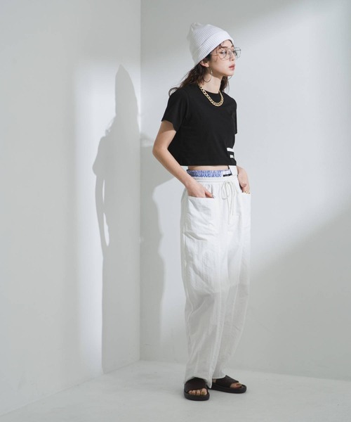 ☆MGA☆限定カラーTシャツ＊クロップド& ＸＬの２点set＋おまけ付き＊ XX939ティーキッズ（Tシャツ/カットソー）｜adamsJUGGLER