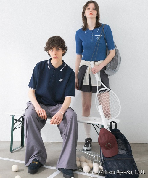 SENSE OF PLACE by URBAN RESEARCH（センスオブプレイスバイアーバンリサーチ）の「『別注』prince　エリツキセーター（ニット/セーター・レディース・チャコールグレー/グレー/ブルー・ONE）」の16枚目の写真