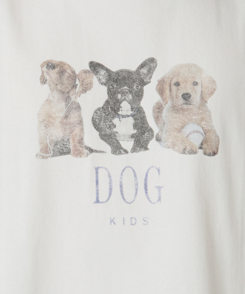 セール】ドッグ・キャット柄 アソートクルーネックTシャツ（T