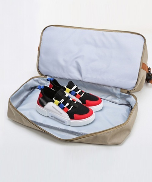 Miniministore(ミニミニストア)の「トラベルバッグ大容量旅行 ボストンバッグ(トートバッグ・レディース・ブラック/ベージュ/ネイビー/グレー/カーキ/オレンジ/パープル・FREE)」の16枚目の写真