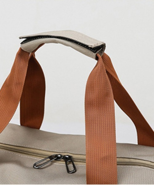 Miniministore(ミニミニストア)の「トラベルバッグ大容量旅行 ボストンバッグ(トートバッグ・レディース・ブラック/ベージュ/ネイビー/グレー/カーキ/オレンジ/パープル・FREE)」の11枚目の写真