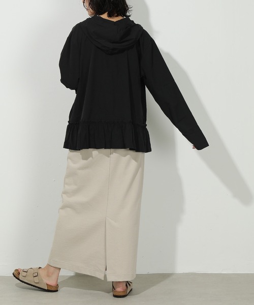 Sono フリル裾UVカットパーカー ラッシュガード 追加生産決定！ 接触冷