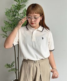 CPCM（シーピーシーエム）の「【U.S. POLO ASSN.】1ポイント刺繍ポロシャツ（ポロシャツ）」