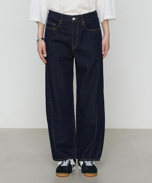 COMME CA（コムサ）の「8.9ozデニム カービーデニム（デニムパンツ・レディース・インディゴブルー/ブルー・11号/9号/7号）」の13枚目の写真