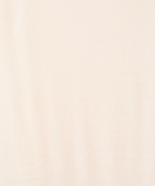 YECCA VECCA（イェッカヴェッカ）の「チュールMIXリブインナー（タンクトップ・レディース・アイボリー/ブラック/ベージュ・FREE）」の4枚目の写真