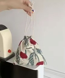 巾着」に該当するレディースのポーチファッション通販 - ZOZOTOWN