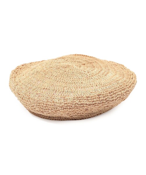 La Maison de Lyllis(メゾンドリリス)の「La Maison de Lyllis TAHOE ベレー帽(ハンチング/ベレー帽・レディース・ダークブラウン/ライトベージュ・FREE)」の2枚目の写真