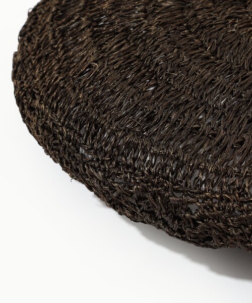 La Maison de Lyllis(メゾンドリリス)の「La Maison de Lyllis TAHOE ベレー帽(ハンチング/ベレー帽・レディース・ダークブラウン/ライトベージュ・FREE)」の6枚目の写真