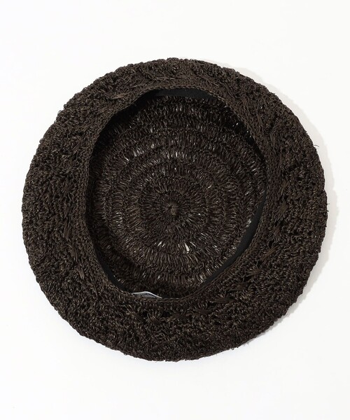 La Maison de Lyllis(メゾンドリリス)の「La Maison de Lyllis TAHOE ベレー帽(ハンチング/ベレー帽・レディース・ダークブラウン/ライトベージュ・FREE)」の8枚目の写真