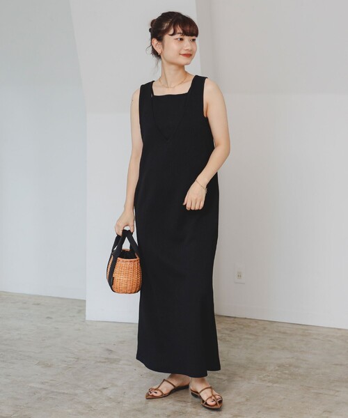 B:MING by BEAMS（ビーミングバイビームス）の「レイヤード ワンピース（S～M）（ワンピース・レディース・ブラウン系その他/ブラック・MEDIUM/SMALL）」の16枚目の写真