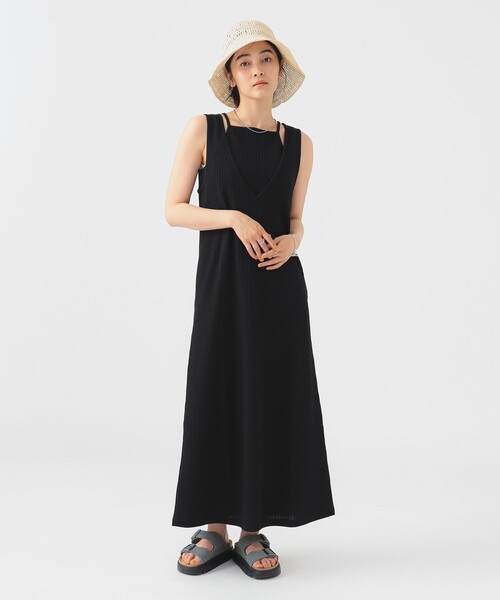B:MING by BEAMS（ビーミングバイビームス）の「レイヤード ワンピース（S～M）（ワンピース・レディース・ブラウン系その他/ブラック・MEDIUM/SMALL）」の21枚目の写真