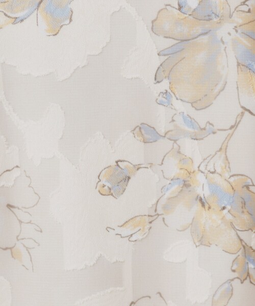 index（インデックス）の「花柄マーメイドフレアスカート【洗濯機洗い可】（スカート・レディース・チャコール/ベージュ系その他/ベージュ系その他3・36/38/40/42）」の21枚目の写真